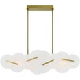 thumbnail image 4 of 47210-011 Eurofase Lighting Nuvola - 92W 2 LED Chandelier-17.5 Inches Tall and 9 Inches Wide-Gold Finish, 4 of 4