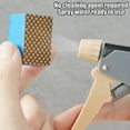 thumbnail image 6 of Emery Cleaning Sponge for Bathroom Mirror Glass & Stainless Steel | Powerful No-Scratch Grime Remover | Dual-Color Blue for Glass & Green for Metal | 3.3x2.5cm | Reusable Multi-Use Household Cleaner, 6 of 6