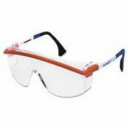 Astrospec 3000 Safety Eyewear, Polycarbon Anti-Fog Lenses, Red/White/Blue Frame, Sold As 1 Each