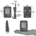 thumbnail image 5 of La Crosse Technology AAA-Battery Operated Digital Thermometer with Wired Probe, 1 Each, 314-1410-Tbp, 5 of 7