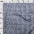 thumbnail image 3 of oneOone Rayon Medium Blue Fabric Floral Craft Projects Decor Fabric Printed By The Yard 56 Inch Wide, 3 of 4