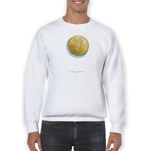 Luck Charm Iv. Sweatshirt Men -Grace Popp Designs, Male 3X-Large