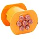 thumbnail image 2 of Máquina para hacer salchichas, prensa antiadherente para cocina, molde para barbacoa, fácil de hacer deliciosas salchichas, barbacoa naranja, 2 of 5