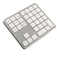 thumbnail image 1 of Teclado numérico inalámbrico Sunnimix 35 teclas Plata y blanco, 1 of 7