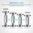 thumbnail image 4 of 4pcs Bed Headboard Stabilizer Anti Shake Bed Frame Fixer Adjustable Headboard Wall Protector Furniture Stabilizers 56-76mm, 4 of 8