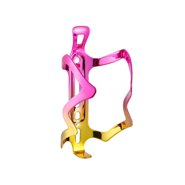 Eigraketly Soporte para portabotellas de bicicleta de carretera, soporte para vasos de aleación de aluminio para bicicletas, soporte para estante de Ciclismo Oro rosado Eigraketly OD025827-04