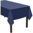 thumbnail image 1 of Nappe en Plastique Robuste Party Essentials, 54 x 108, Bleu Marine, 1 of 4