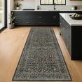 8ft Long Runners for Hallways Non Slip, 2'6