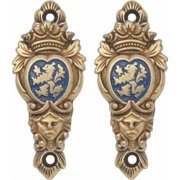 Brass Heraldic Crest Sword Hanger by Medieval Collectibles