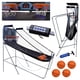 Nova Microdermabrasion Foldable 2-Player Indoor Basketball Game With Electronic Scoreboard
