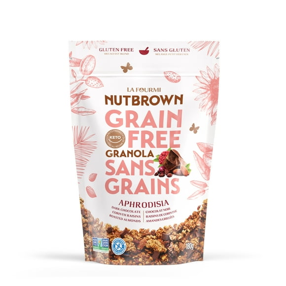 Nutbrown Aphrodisia , gluten free granola (180g)