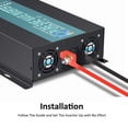thumbnail image 4 of WZRELB 3000W 12V Pure Sine Wave Solar Power Inverter DC AC Converter (RBP300012W),Black, 4 of 5