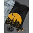 thumbnail image 3 of Forest Journey Eagle T-Shirt Women -Image by Shutterstock, Female XX-Large, 3 of 4