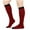Red, variant on HUPOM 1 Pair Socks for Women Summer Clearance Fashion Mid-Calf Soft Trouser Socks Black