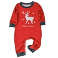 thumbnail image 3 of Christmas Family Pajamas Family Matching Sleepwear Xmas Long Sleeve Jammies Matching Holiday Pajamas, 3 of 7