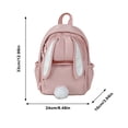 thumbnail image 3 of Fgnfyis Backpack for Girls Lightweight Cute Bunny Ear Design School Daypack for Middle Schoolers and Outdoor Adventures Preschool Backpack Green, 3 of 5