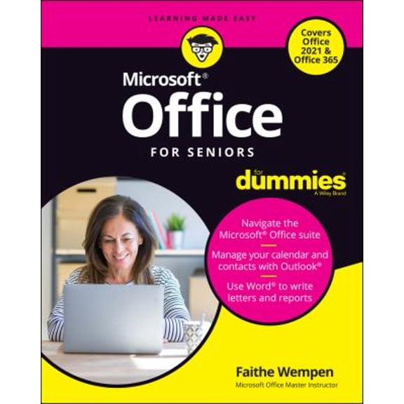 Pre-Owned Office for Seniors for Dummies (Paperback) 1119844576 9781119844570