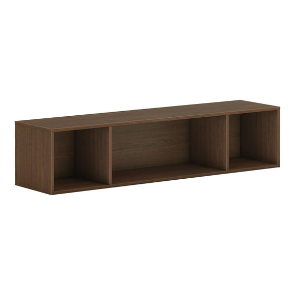 HON Mod 13.5" Wall Cabinet with 1 Shelf Sepia Walnut PLWMH60LE1