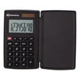 thumbnail image 1 of Innovera IVR15921 Calculatrice de Poche LCD 8 Chiffres avec Coque Rigide à Rabat, Noir, 1 of 2