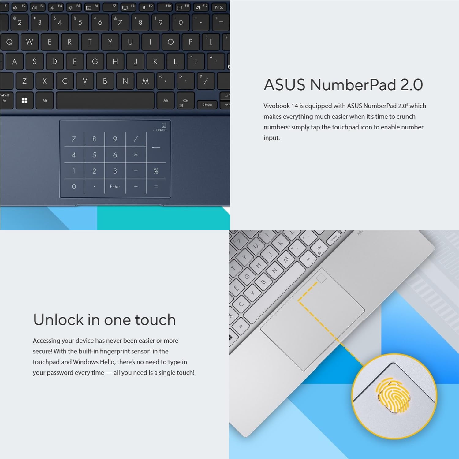 ASUS VivoBook Laptop | 14" FHD Display | 12th Gen 6 Core Processor | 16GB RAM | 1TB Storage (512GB SSD & 512GB External Storage)| Bluetooth | HDMI | Thin & Light | Windows 11 Pro | w/WOWPC Bundle