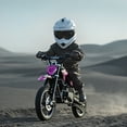 thumbnail image 6 of TOXOZERS 50CC Dirt Bike,Upgraded 2-Stroke Gas Powered Mini Bike for Kids 8+,Max Speed 25Mph,Support Up to 180lbs,Pull Start，Pink, 6 of 6