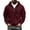 Wine, variant on Men's Workwear Crew Neck Sweatshirt Long Sleeve Sport Shirts Pullover Casual Durable Top Solid Color Regular Fit For Daily Tasks And Outdoors