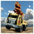 thumbnail image 5 of Pre-Historic Times: T-REX Transporter - Light & Sounds, Children's Play Truck & Dinosaur Figurine, Ages 3+, 5 of 9