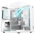 thumbnail image 1 of Gabinete Gamer BALAM RUSH TANK MAJESTIC 6600 ATX Media Torre 5 Fan Panel Cristal Templado USB-C ARGB Blanco BR-941532, 1 of 6