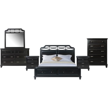 Picket House Furnishings Mysteria Bay Twin Storage 4PC Bedroom Set ...
