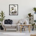 thumbnail image 3 of Stupell Industries Traditional Varied Crane Birds Gathered Riverbank Stream Botanicals Black Floating Frame Canvas Art, 25 x 31, by Piddix, 3 of 7