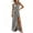 Black#long dresses for women, variant on M Women's Green White Striped Maxi Dress Short Sleeve V-Neck Collared Side Slit Loose Casual Summer Beach Vacation Tunic Dress Army Green