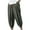 Army Green, variant on IROINNID Men's Harem Pants Solid Color Tether Closure Loose Flared Trousers Comfort Waist Cigarette Pants