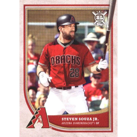 Collectible 2018 Topps Big League #155 Steven Souza Jr. Diamondbacks MLB Baseball Trading Card