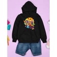 thumbnail image 3 of Sid the Science Kid Vibrant Character Group Graphic Youth's Hoodie, 3 of 4
