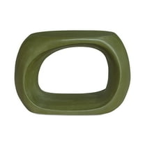 Moe's Home Collection ALBERS Stone Outdoor Stool Green Color