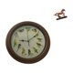 thumbnail image 5 of Reloj de pared decorativo con forma de pájaro cantor. Figura de caballo en miniatura, escultura coleccionable de resina y vidrio., 5 of 7