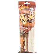 Angle View: Hartz Hearty Rolls Bacon Flavor Chew & Treat Combo, 2 Pack