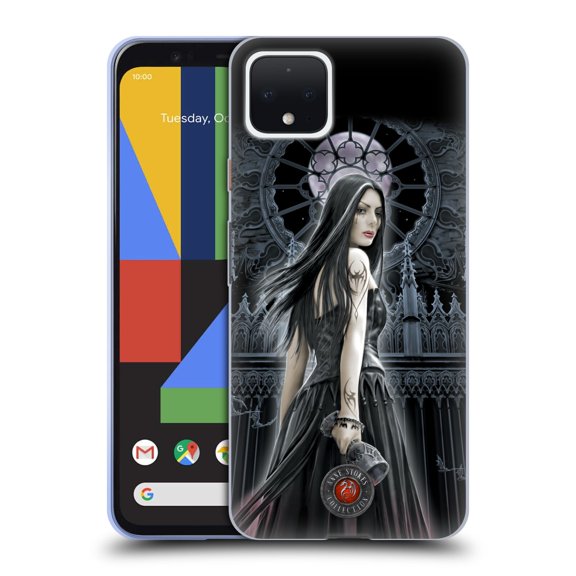 Head Case Designs Officially Licensed Anne Stokes Gothic Siren Soft Gel Case Compatible with Google Pixel 4