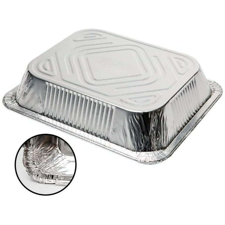 Disposable Aluminum Foil 1/2 Sheet Cake Pan #7300NL