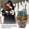 thumbnail image 3 of Fall Reflections Duck - Cremation Memorial Urn - Funeral Urn Ashes - Urn For Mom Ashes - Burial Urns For Human Ashes Adult Male & Female - Urns Human Ashes (10 inch), 3 of 5