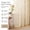 Beige, variant on Vintage Lace Curtains 45 Inch Length Victorian Floral Sheer Curtain Panels for Kitchen Bathroom Small Windows Light Filtering 2 Panels 52W x 45L Red Wine