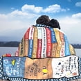 thumbnail image 3 of LHSHID Son Gifts from Mom to My Son Blanket from Mom Son Blanket from Mom Best Son Ever Gifts Gift for Son from Mom Birthday Graduation Party Gift Ideas Cartoon Blanket 50"x60", 3 of 7