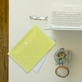 thumbnail image 5 of Zmeidao Plastic Envelopes Poly Envelope Folder, A4 Size, Clear Document Folders with Snap Button, for Home Work Office Organization, 5 of 5