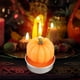 thumbnail image 4 of Suministros para Fiesta de Halloween Velas de Calabaza Velas de Plástico para Halloween 6 Piezas, 4 of 7