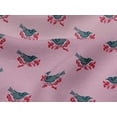 thumbnail image 4 of oneOone Viscose Jersey Fabric Branch & Bird Block Printed Fabric 1 Yard 60 Inch Wide, 4 of 4