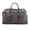 Dark Gray, variant on Ismart Vintage Waxed Canvas Weekender Bag, Waterproof Oiled Canvas Travel Duffle Bag with Crazy Horse Leather Trim, Large Capacity Carry On Overnight Bag for Men Women, 52L
