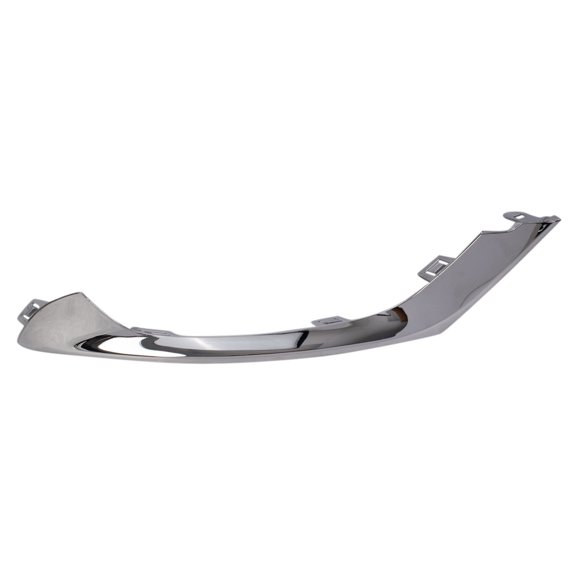 TRQ Front Right Bumper Trim Chrome Passenger Side Fits 2015-2017 Chrysler 200 CH1047108