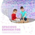 thumbnail image 4 of Carpa interior Skywin Air para niños Mermaid Magic Fort con ventilador, 4 of 7