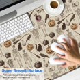thumbnail image 2 of Long Mouse Pads for Desk,Beige Halloween Skull Pumpkin Cat Desk Mats on Top Of Desks, Desk Mouse Pad Extra Large with 3mm Non-Slip Base and Stitched Edge for Gaming,Work,Home 47.3"x23.6", 2 of 5