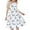 Blue, variant on 4-5 Years Little Girls Dress Summer Sleeveless Dresses for Girls 3-13 Years Children Clothes